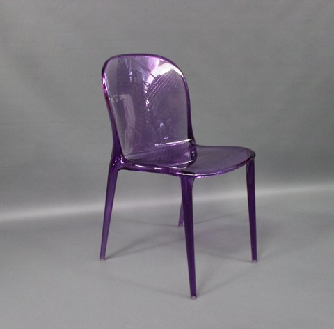 Purple Thalya chair - polycarbonate - Patrick Jouin - Kartell