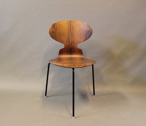 "The Ant", model 3101, in rosewood, designed by Arne Jacobsen in 1952 and 
manufactured by Fritz Hansen.
5000m2 showroom.
