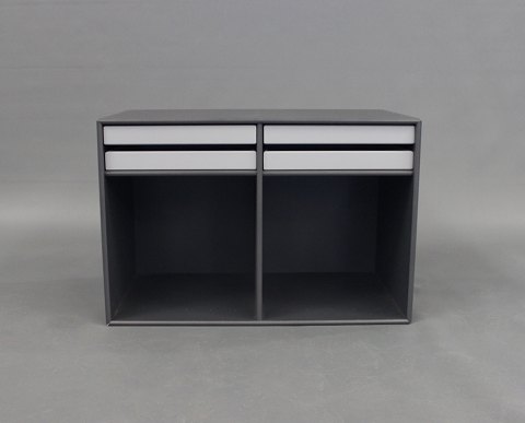 Montana bookcase - Branded gray - 4 small drawers - Peter J. Lassen - Montana