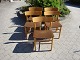 5 chairs designed by Borge Mogensen in light oak in good quality from 1970 5000 
m2 showroom