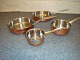 Polaris pots and pans in copper. 
Several models in good condition. 5000 m2 showroom.
