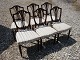 6 dining chairs in mahogany model farri jensen nr 1 good condition 5000 m2 
showroom
