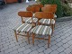 Dining chairs in teak. Danish design. 5000m2 Showroom.