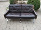 PK 31-2 sofa in dark brown leather. 
5000m2 Showroom.