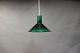 Holmegaard green, P&T, glas pendant by Michael Bang. 
500m2 showroom.