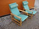 A couple af Slædechairs by Børge Mogensen in very good condition