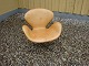 Swan chair designed by Arne Jacobsen in light skin 5000 m2 showroom