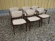 6 dining chairs in rosewood signed by Kai Kristansen in super fine condition 
5000 m2 showroom
