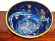 Beautiful Deep bowl with blue glaze.
Dia 29 cm and Danish design. 5000 m2 showroom.