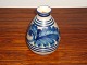 Danish vase in blue / gray colors. 
H: 14 cm. 5000 m2 showroom.