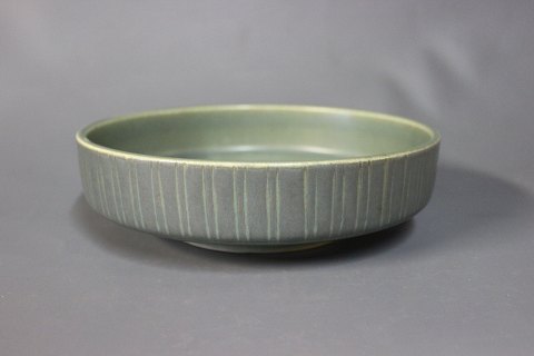 Large low bowl in green colors by Søholm Denmark.
5000m2 showroom.