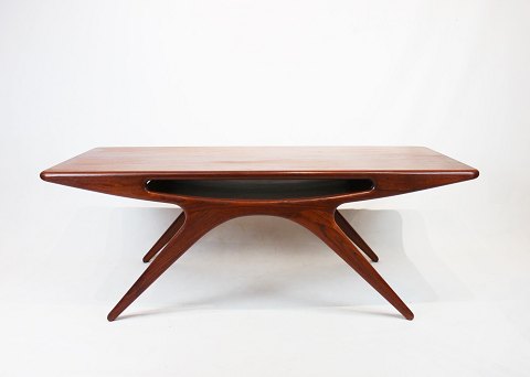 Coffee table - Model "Smilet" - teak wood - Johannes Andersen - CFC Silkeborg - 
1960
Great condition
