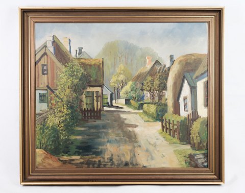 Oil painting on canvas, 1940Great condition