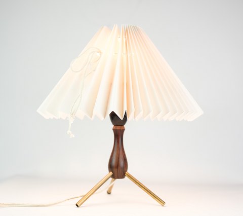 Bordlampe, Palisander, Dansk design, 1960
Flot stand
