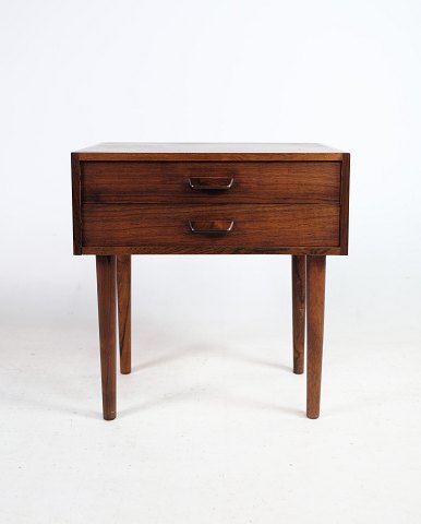 Bedside table / chest of drawers, Poul Volther, rosewood, 1960Great condition