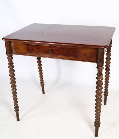 Side table, Mahogany, Drawer, 1880Great condition