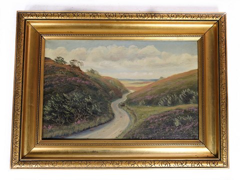 Painting, Canvas, gold frame, landscape, 1930, 45.5x61
Great condition
