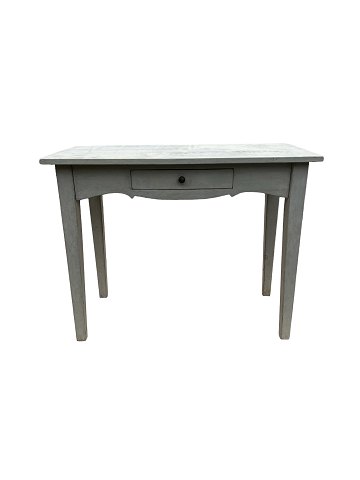 Ladies desk - Gray painted color - 1890Great condition