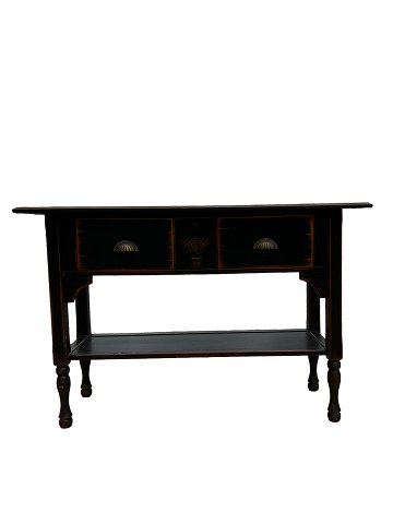 Console table - Two drawers - Dark paintedGreat condition