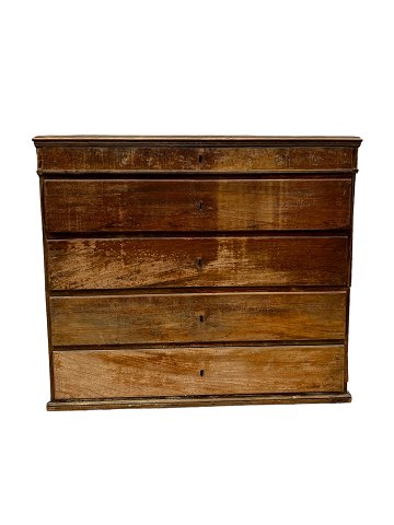 Chest of drawers - Patinated - Oak - 1760Great condition