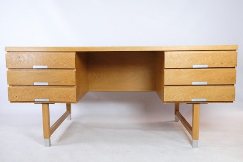 Oak desk - Model EP-401 - Kai Kristiansen & Eigil Pedersen - 1960Great condition