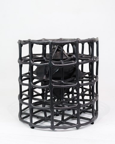 Sculpture - Espen Klemann - Danish Design - Black glazed stonewareGreat condition