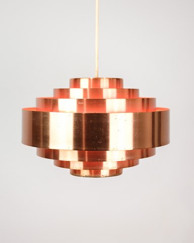 Ceiling lamp - Model Ultra - Jo Hammerborg - Fog og Mørup - Copper - 1960Great condition