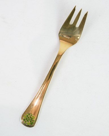 Annual Cake Fork - Gold Plated Sterling Silver - Georg Jensen - 1989
Great condition
