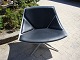 Stol i sort læder  Model Space Lounge chair designet af Jehs&laub lavet hos 
Fritz Hansen i fin stand 
5000 m2 udstilling