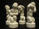 Figurines B&G no 2209, 2206, 2207 and 2208. 5000m2 Showroom.
