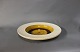 Beautiful ceramic dish with a glaze in Brown and yellow colors by Herman A. 
Kähler.
5000m2 showroom. 
