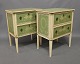 A pair of chests of drawers in painted wood from the 1960/1970s. 
5000m2 showroom.