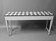 Gustavian gray painted console table with chess  table top 
5000 showroom