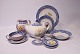 Blue ceramic set from Lars Syberg in great vintage condition. Consisting of cake 
plates, tea cups, smalle bowl etc.
5000m2 showroom.