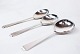 Serving spoons in heritage silver no. 4 by Hans Hansen.
5000m2 showroom.