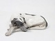 Royal Copenhagen porcelain figur, lying dog, no.: 1634.
5000m2 showroom.