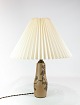 Table lamp in brown colours, nr. 5, by Hjort Denmark from the 1960s.
5000m2 showroom.