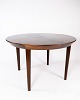 Spisebord i 
palisander af dansk design fra 1960erne. 
5000m2 udstilling.
