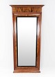 Tall mirror of walnut, in great antique condition from around 1880. 
5000m2 showroom.