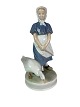 Royal Copenhagen porcelain figure, large Goose girl, no.: 527.
Great condition

