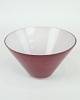 Glass bowl, designed by Pernille bülow, double colorsGreat condition