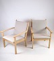 2 armchairs, model GE284, Hans J. Wegner manufactured by Getama, 1960Great condition