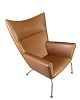 Armchair - Wingchair CH445 - Walnut Elegance Leather - Hans J. Wegner - Carl Hansen & Søn - 1960Great condition