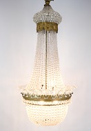 prism and crystal chandelier