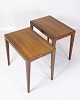 Set Of 2 Side Tables/Nightstands - Rosewood - Model 41B - Severin Hansen - 
Haslev Møbelfabrik 1960s
Great condition
