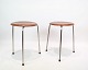 Set Of 2 Dot Stools - Model 3170 - Teak - Arne Jacobsen - Fritz Hansen - 1950s
Great condition
