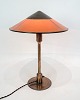 Kongelys Table Lamp - Amber Colored Shade - Burnished Brass - Fog & Mørup - 
1930s
Great condition
