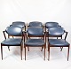 Six dining table chairs - Rosewood - Kai Kristiansen - Model 42 - 1960
Great condition
