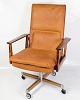 Office chair - Model 419 - Rosewood - Cognac Leather - Arne Vodder - Sibast 
Furniture Factory - 1960s
Great condition
