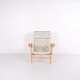 Bruno Mathsson Pernilla Armchair with Footstool Model 69 for DUX, 35th Anniversary Edition